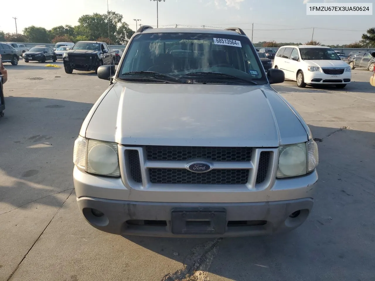 2003 Ford Explorer Sport Trac VIN: 1FMZU67EX3UA50624 Lot: 68513564