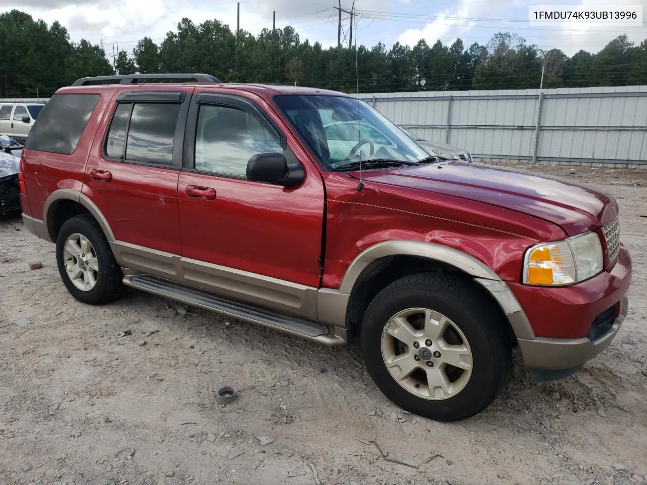 2003 Ford Explorer Eddie Bauer VIN: 1FMDU74K93UB13996 Lot: 69265234