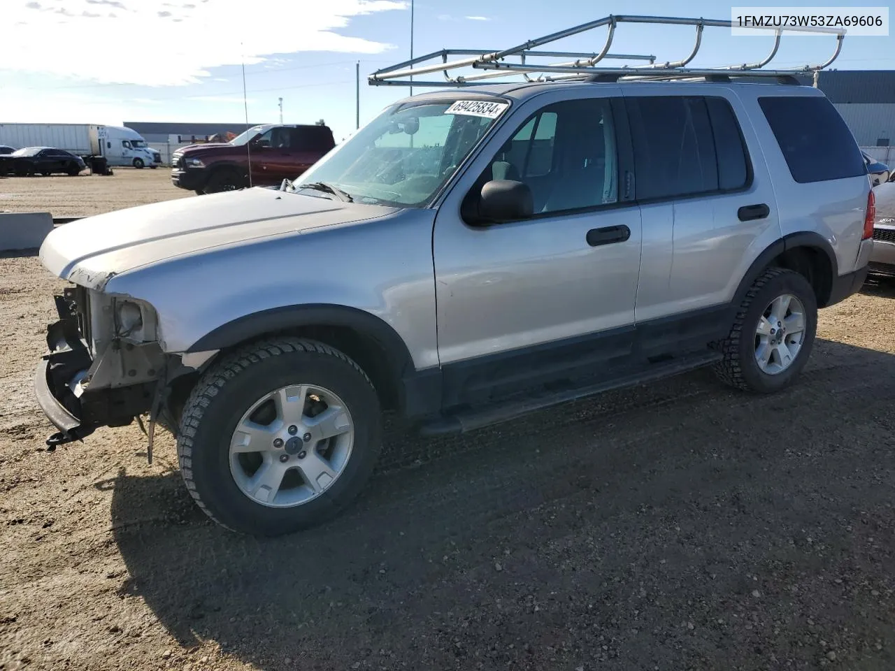 2003 Ford Explorer Xlt VIN: 1FMZU73W53ZA69606 Lot: 69425834