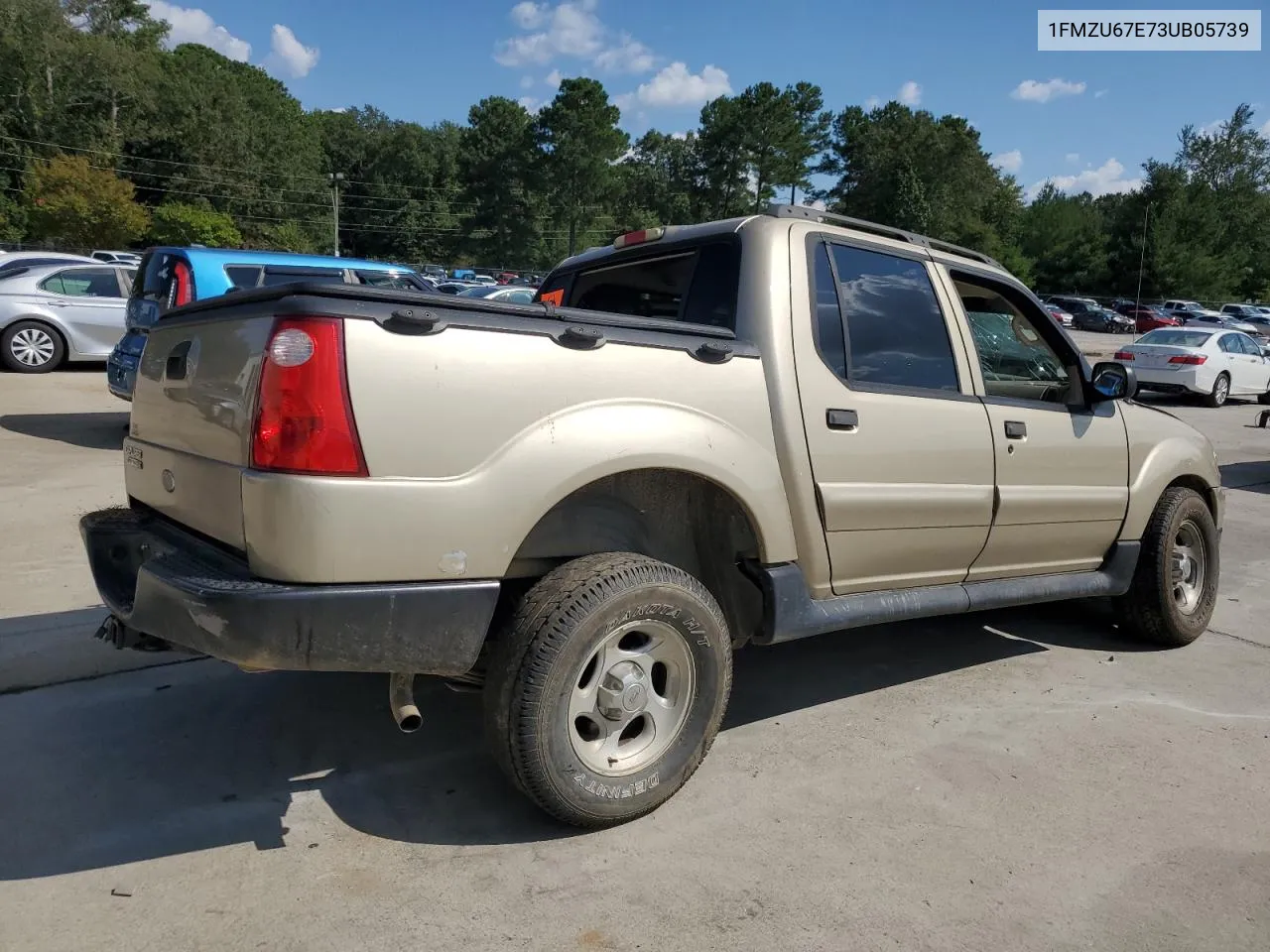 2003 Ford Explorer Sport Trac VIN: 1FMZU67E73UB05739 Lot: 69762864