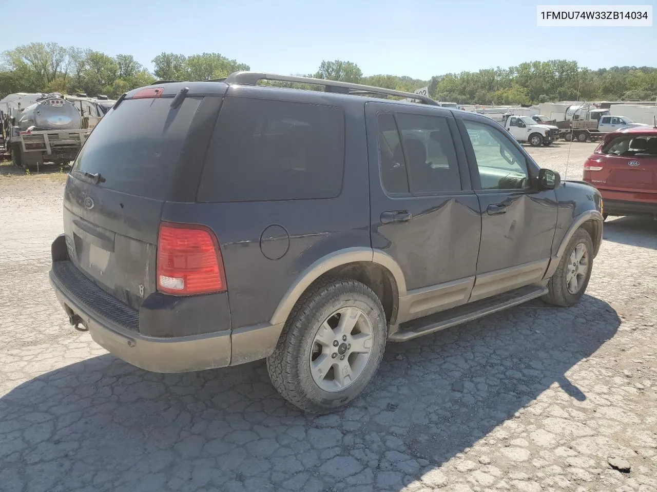 1FMDU74W33ZB14034 2003 Ford Explorer Eddie Bauer