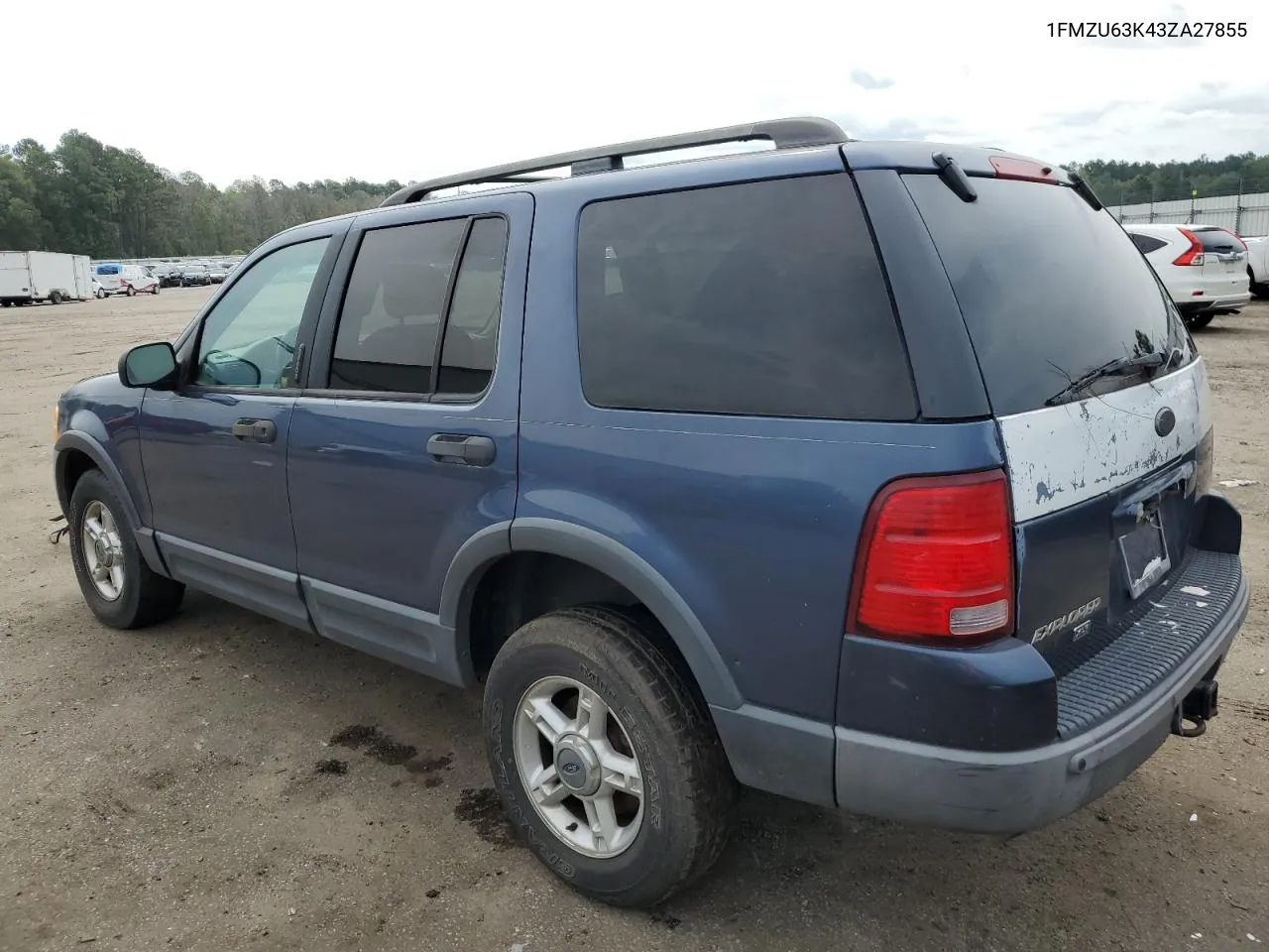 2003 Ford Explorer Xlt VIN: 1FMZU63K43ZA27855 Lot: 70805864