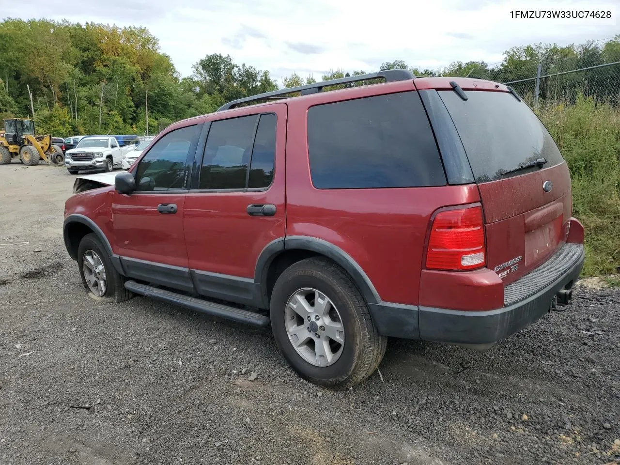 2003 Ford Explorer Xlt VIN: 1FMZU73W33UC74628 Lot: 71536904