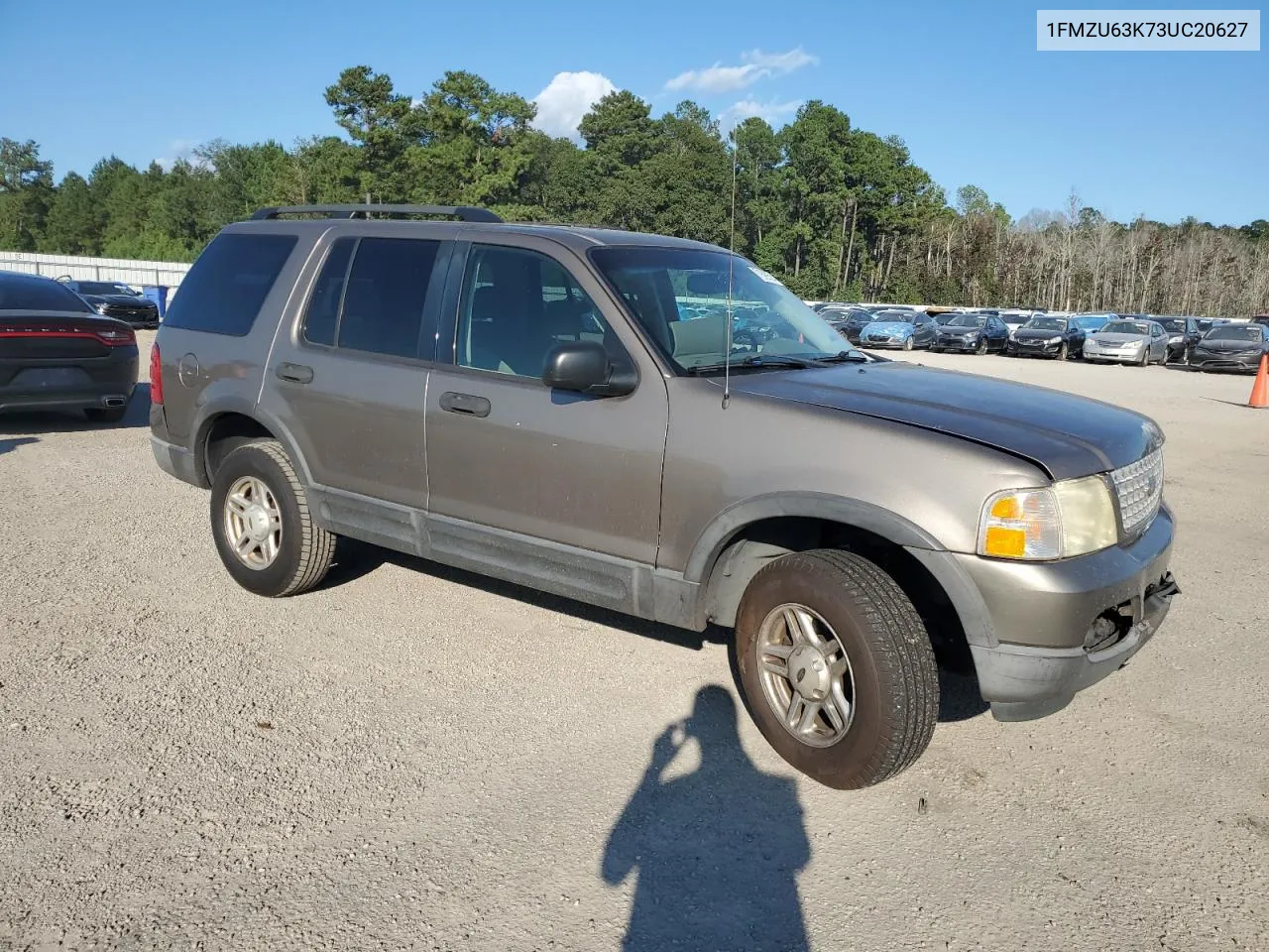 2003 Ford Explorer Xlt VIN: 1FMZU63K73UC20627 Lot: 71599574