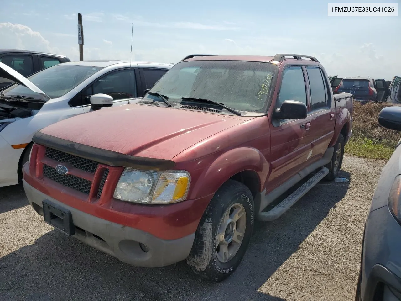 2003 Ford Explorer Sport Trac VIN: 1FMZU67E33UC41026 Lot: 74391744