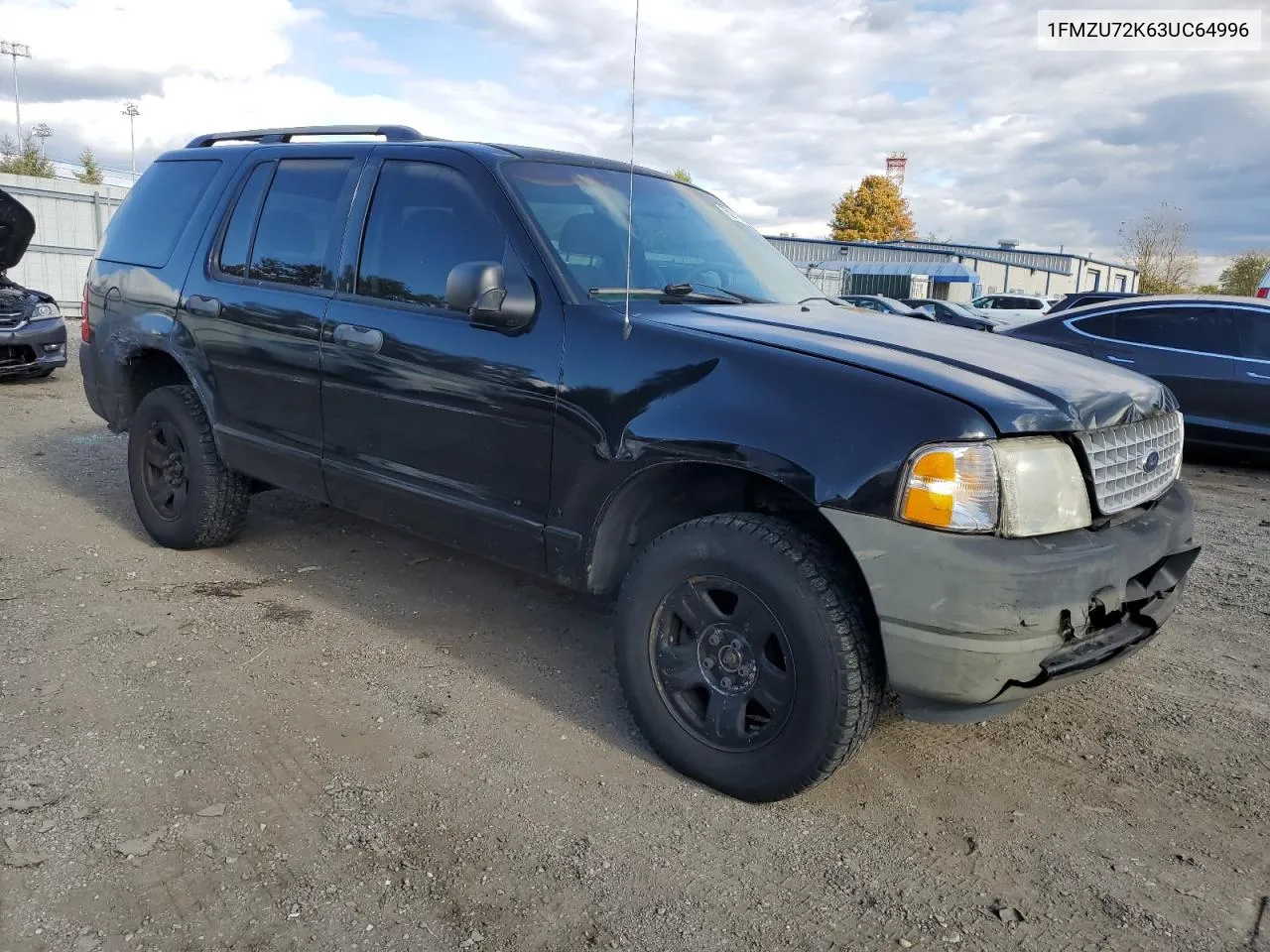 2003 Ford Explorer Xls VIN: 1FMZU72K63UC64996 Lot: 75211634