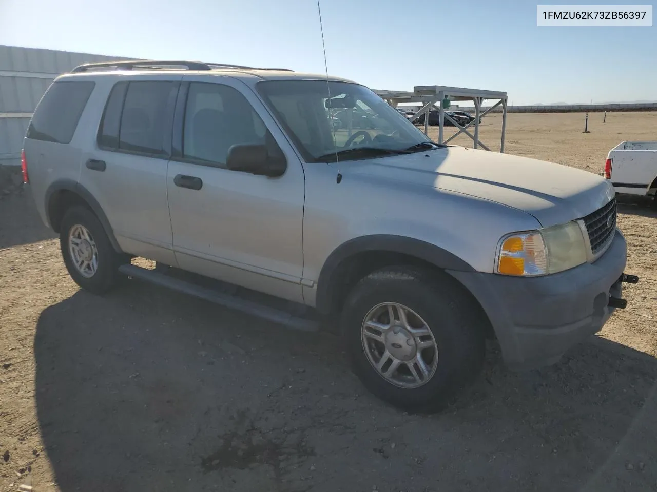 2003 Ford Explorer Xls VIN: 1FMZU62K73ZB56397 Lot: 75236614