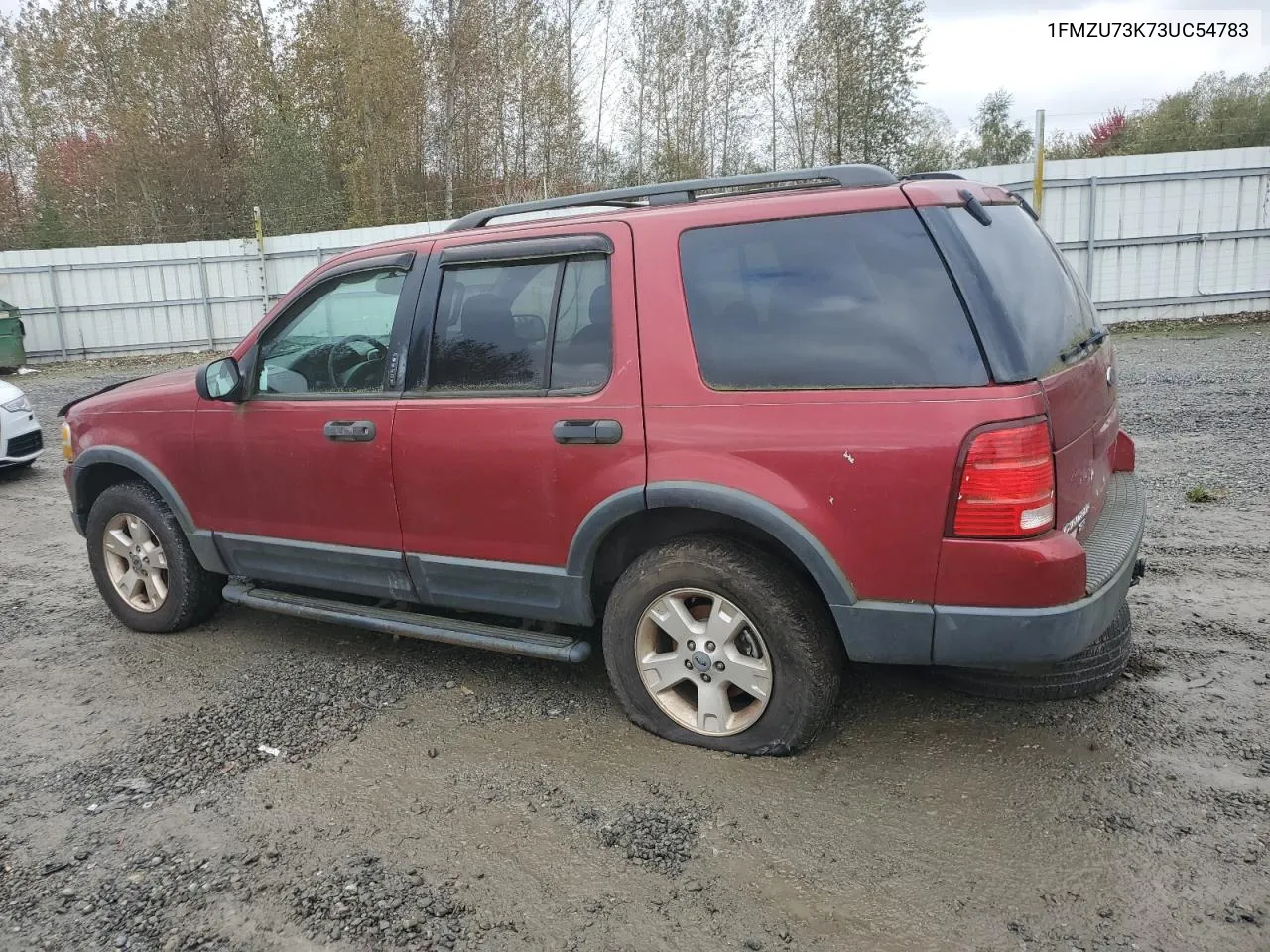 2003 Ford Explorer Xlt VIN: 1FMZU73K73UC54783 Lot: 75362964