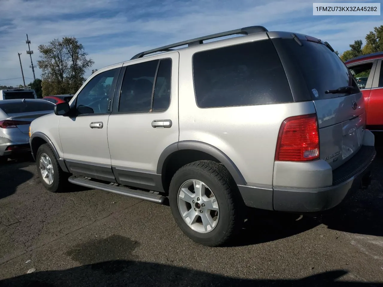 2003 Ford Explorer Xlt VIN: 1FMZU73KX3ZA45282 Lot: 77157614