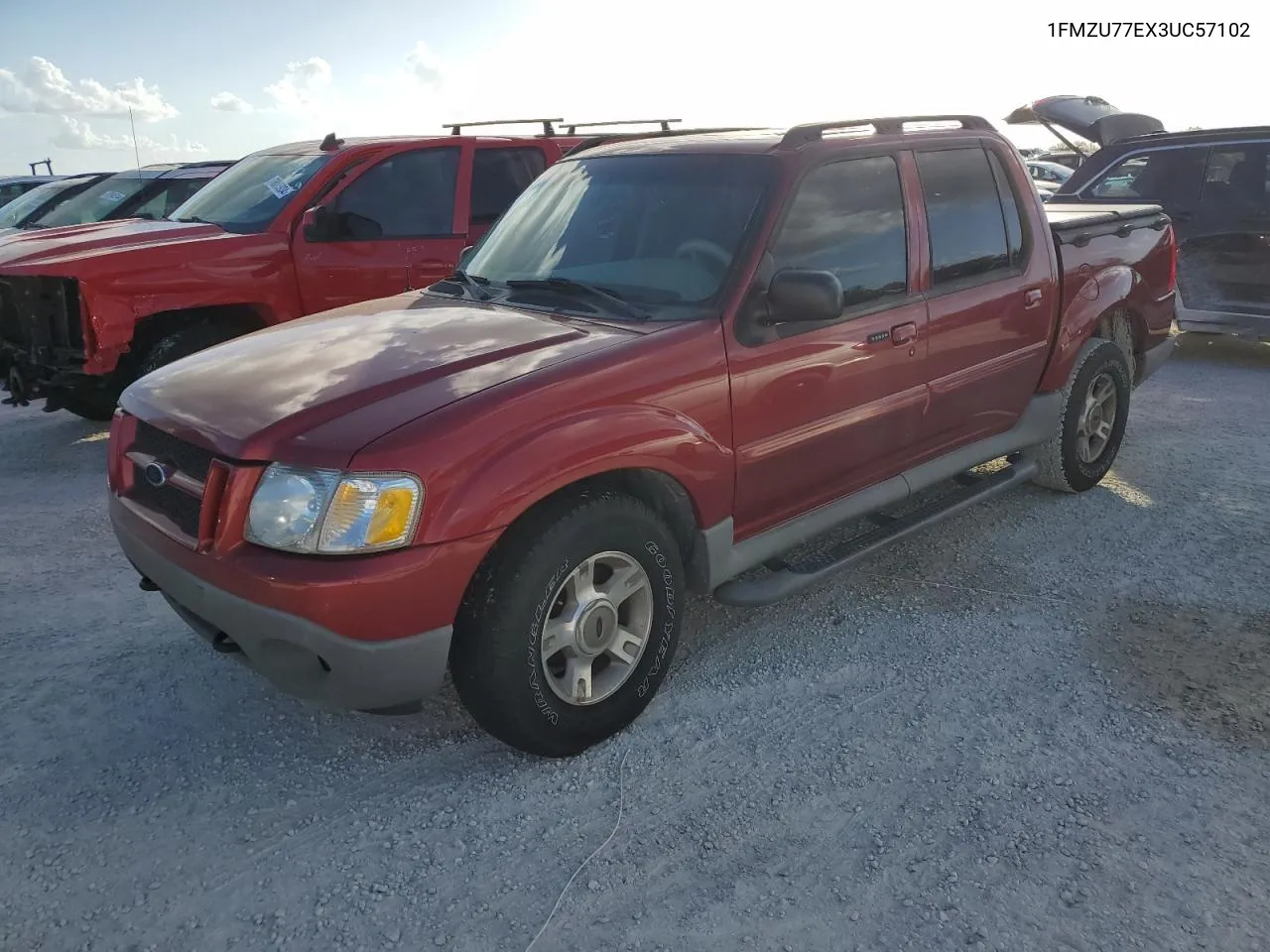 2003 Ford Explorer Sport Trac VIN: 1FMZU77EX3UC57102 Lot: 78533734