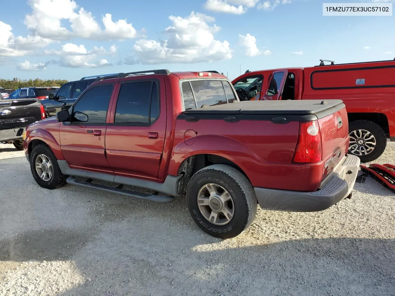 2003 Ford Explorer Sport Trac VIN: 1FMZU77EX3UC57102 Lot: 78533734