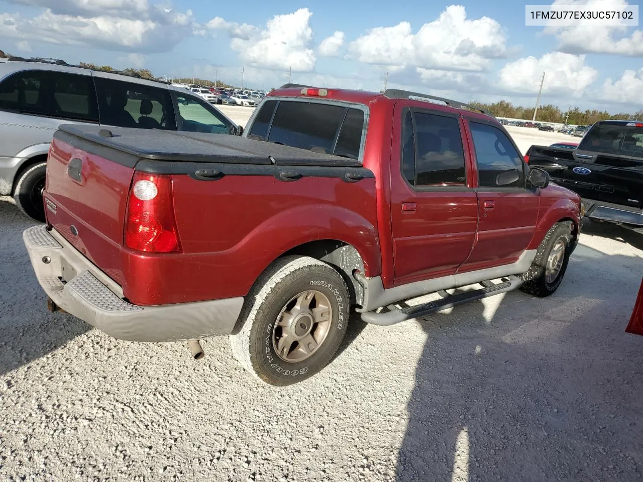 2003 Ford Explorer Sport Trac VIN: 1FMZU77EX3UC57102 Lot: 78533734