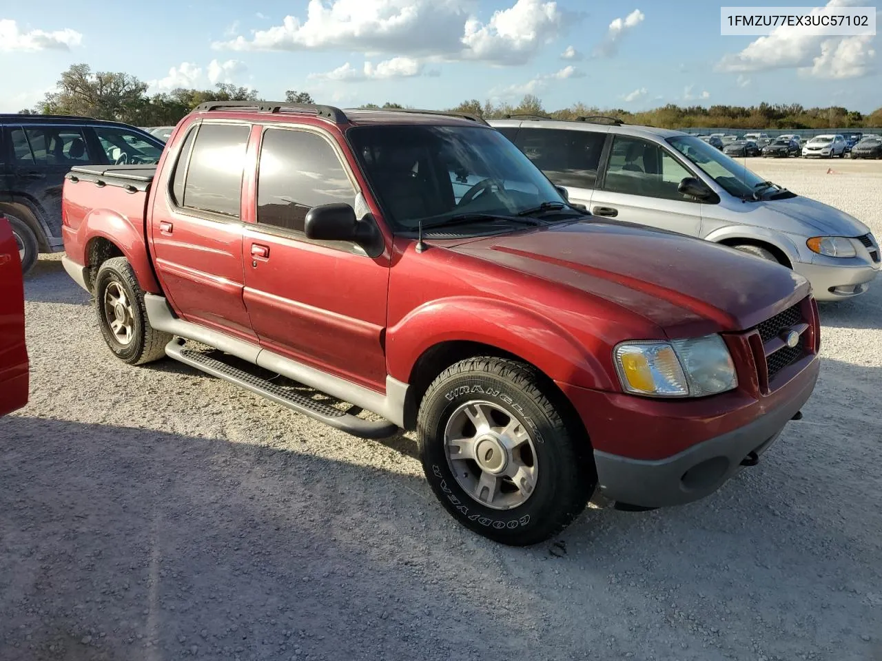 2003 Ford Explorer Sport Trac VIN: 1FMZU77EX3UC57102 Lot: 78533734