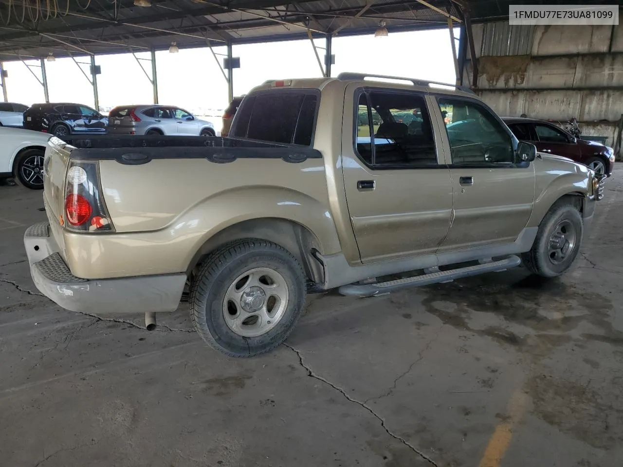 2003 Ford Explorer Sport Trac VIN: 1FMDU77E73UA81099 Lot: 79041154