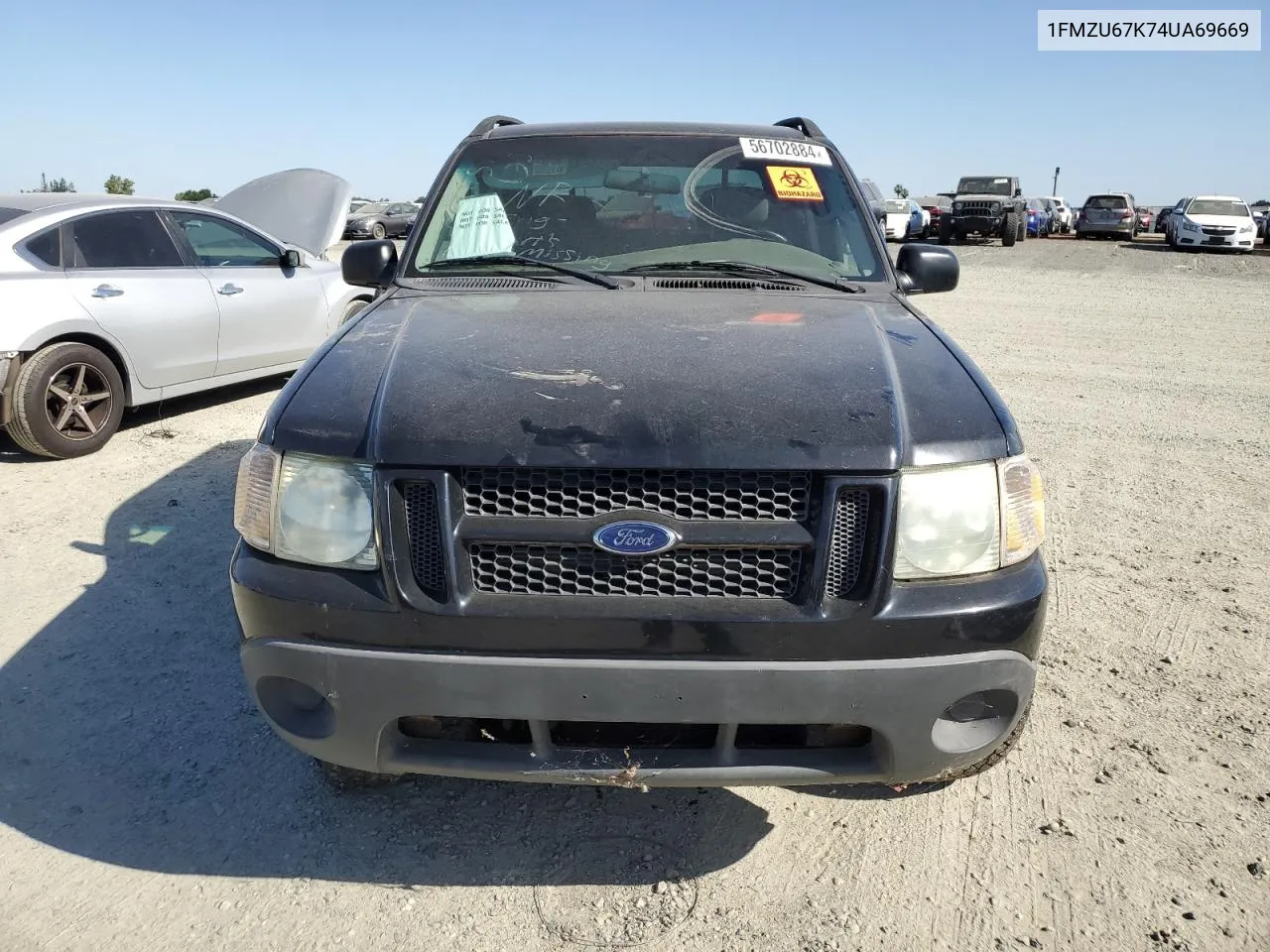 1FMZU67K74UA69669 2004 Ford Explorer Sport Trac