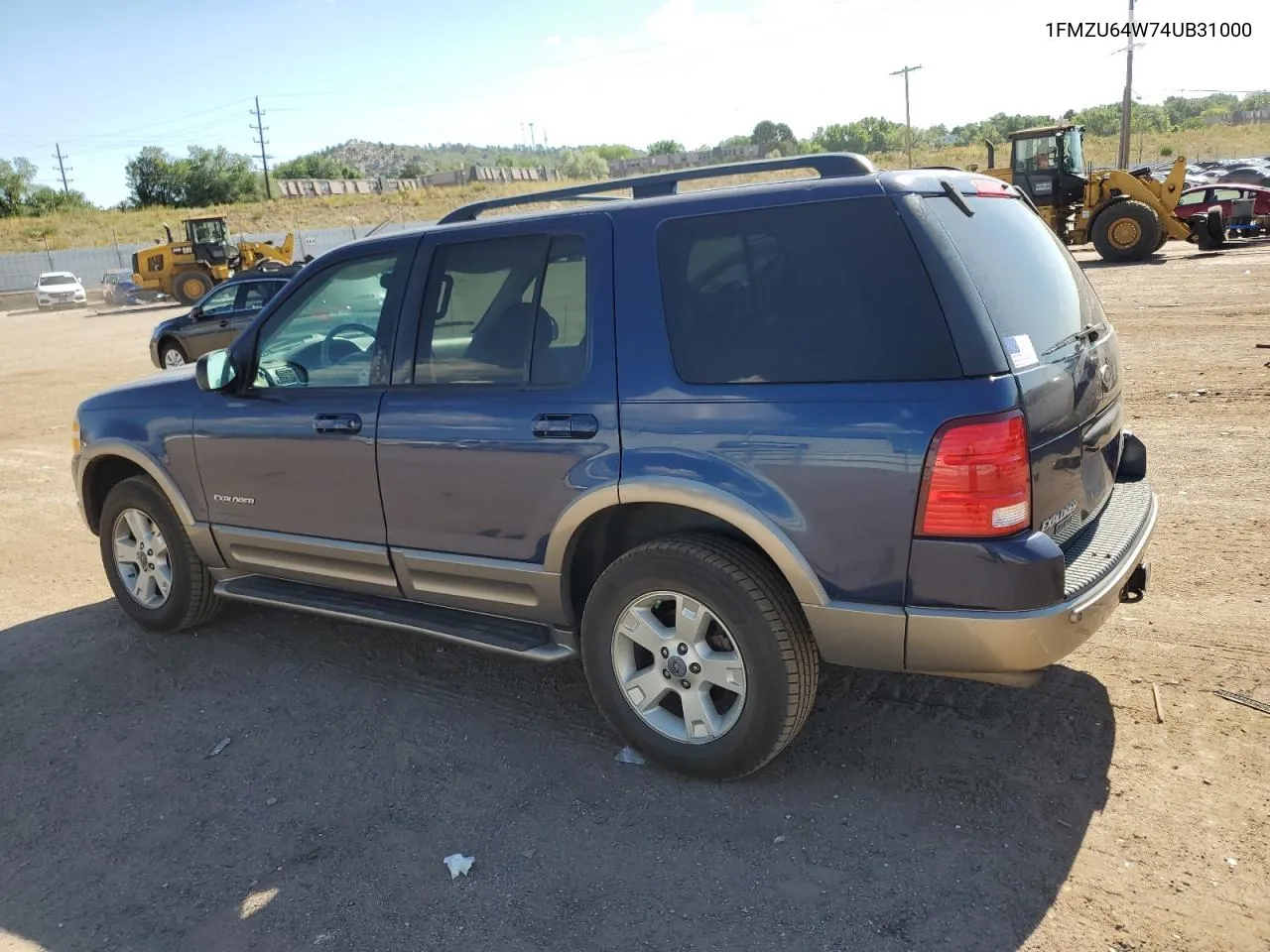 2004 Ford Explorer Eddie Bauer VIN: 1FMZU64W74UB31000 Lot: 62424944