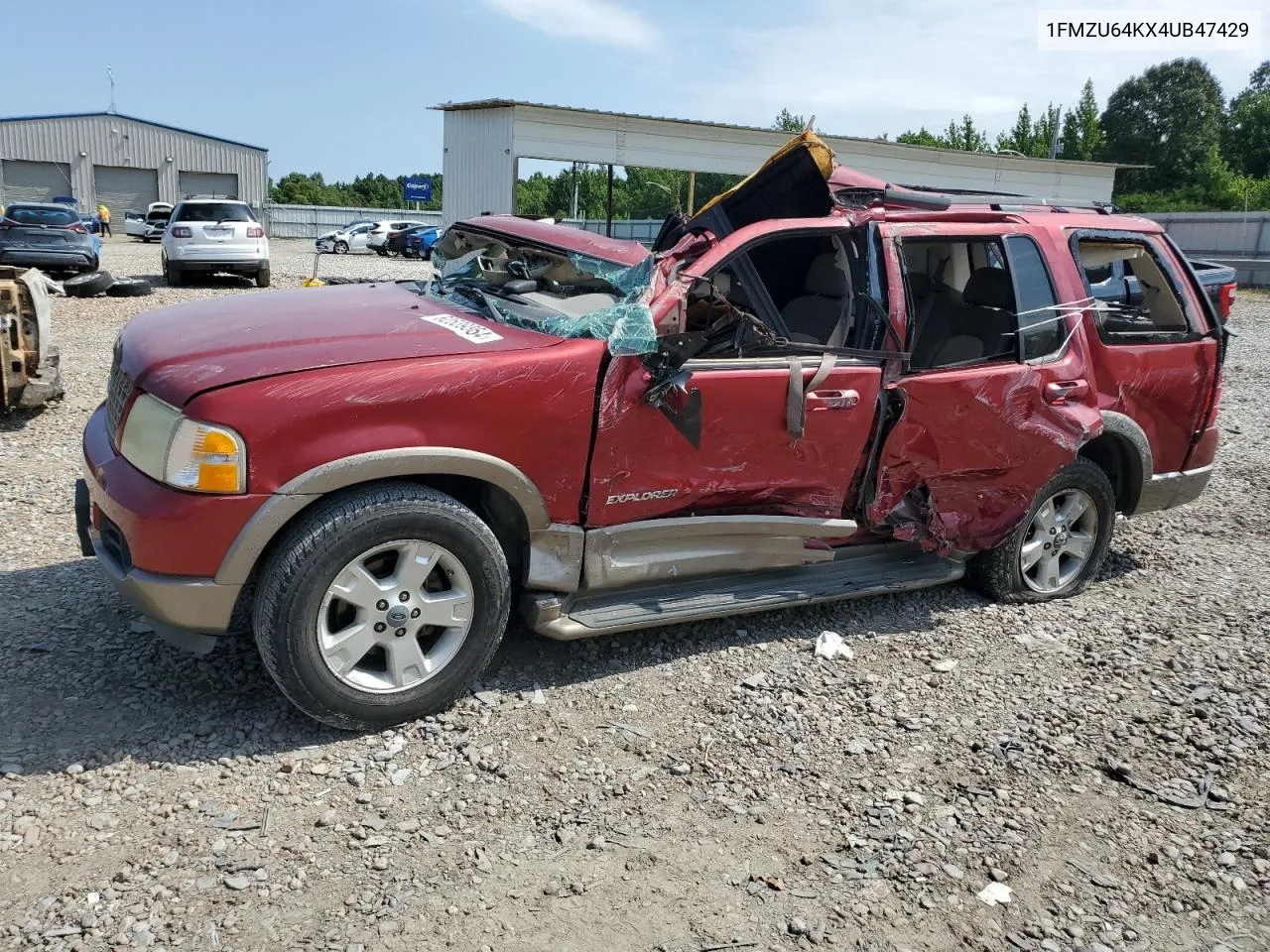 2004 Ford Explorer Eddie Bauer VIN: 1FMZU64KX4UB47429 Lot: 62539364