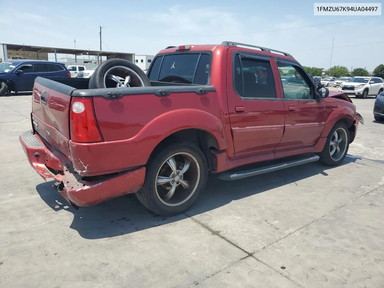 2004 Ford Explorer Sport Trac VIN: 1FMZU67K94UA04497 Lot: 63503584