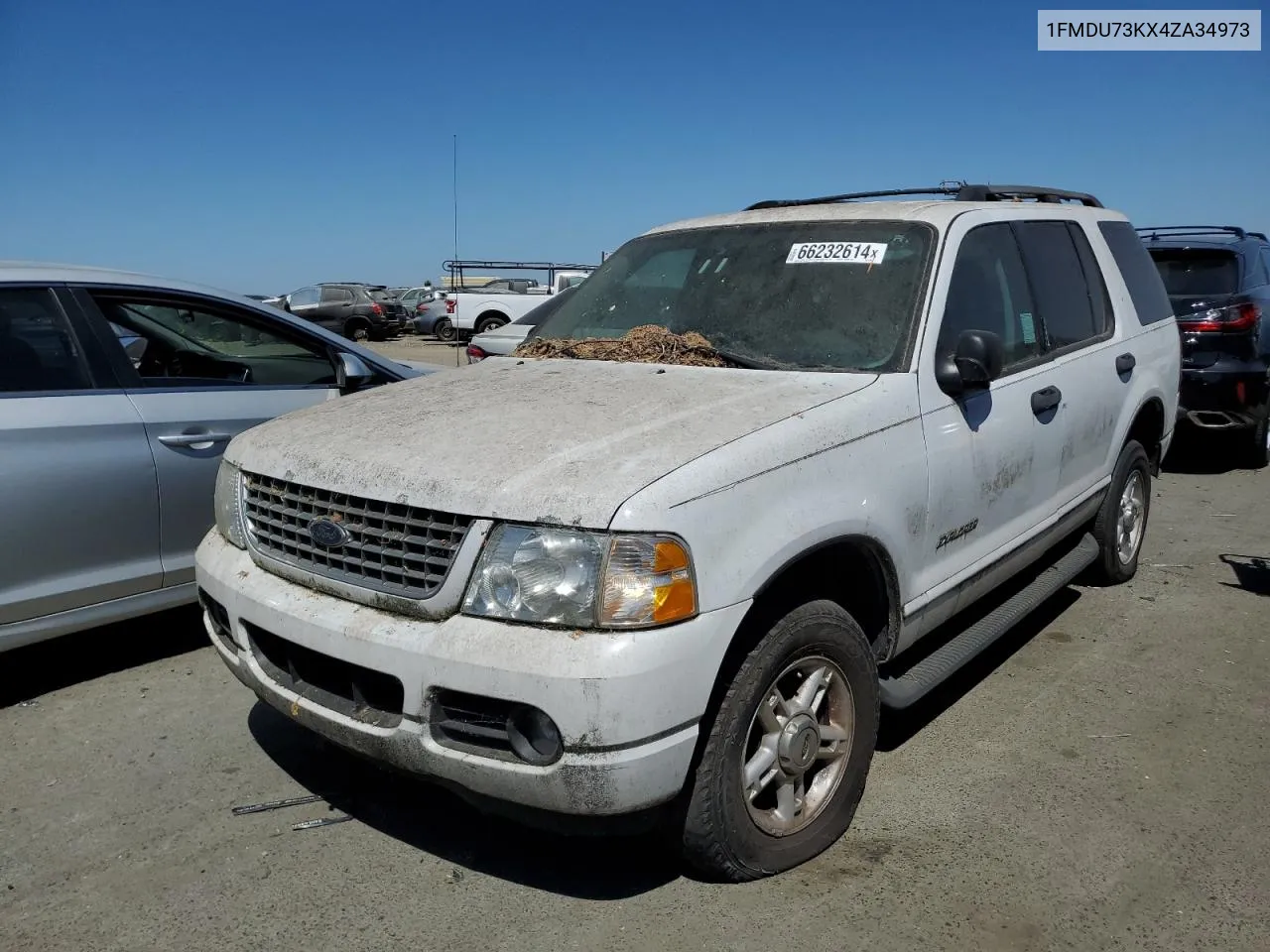 2004 Ford Explorer Xlt VIN: 1FMDU73KX4ZA34973 Lot: 66232614