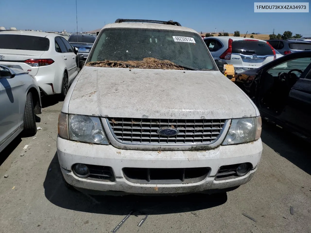 2004 Ford Explorer Xlt VIN: 1FMDU73KX4ZA34973 Lot: 66232614