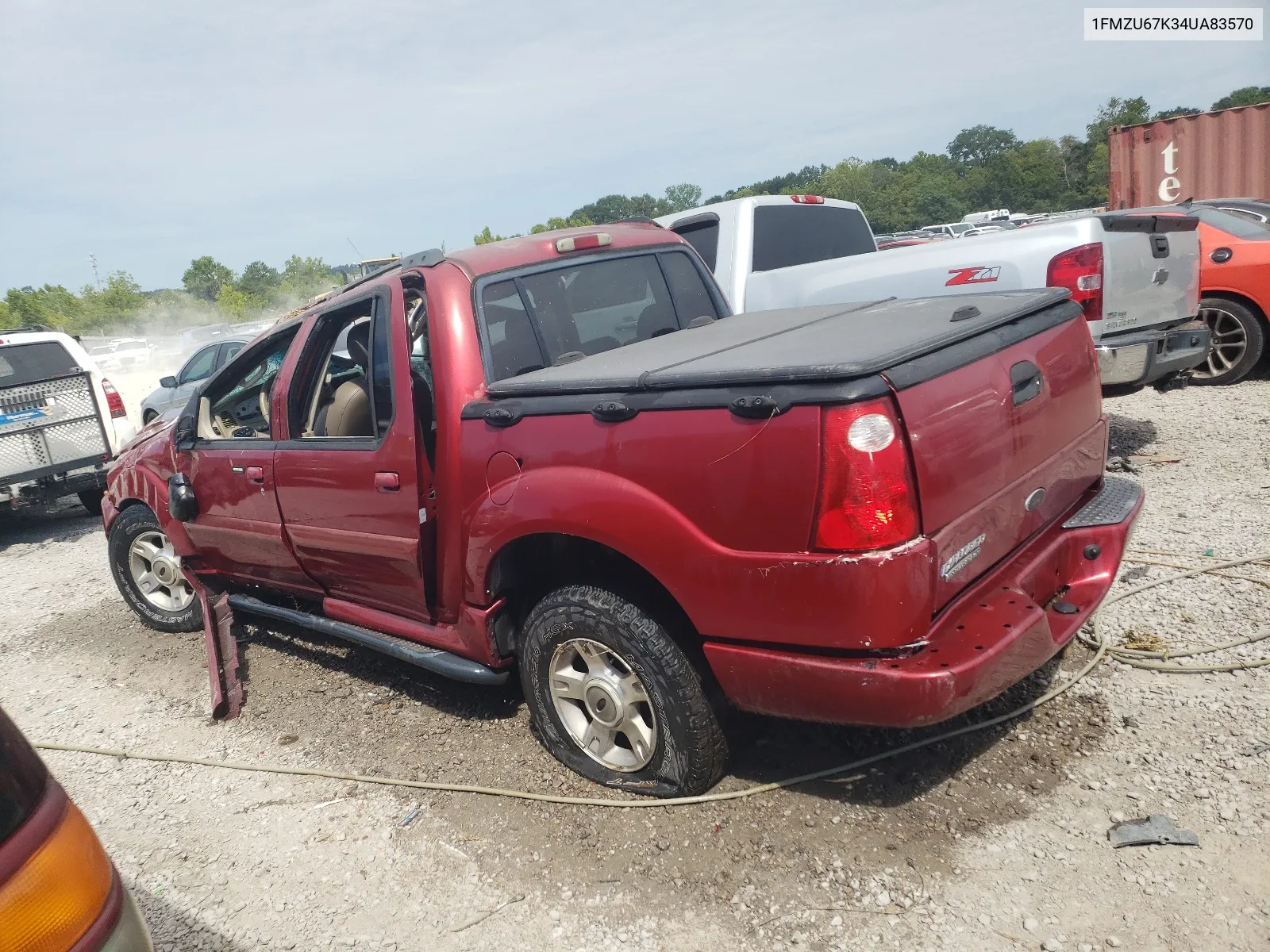 2004 Ford Explorer Sport Trac VIN: 1FMZU67K34UA83570 Lot: 66853824