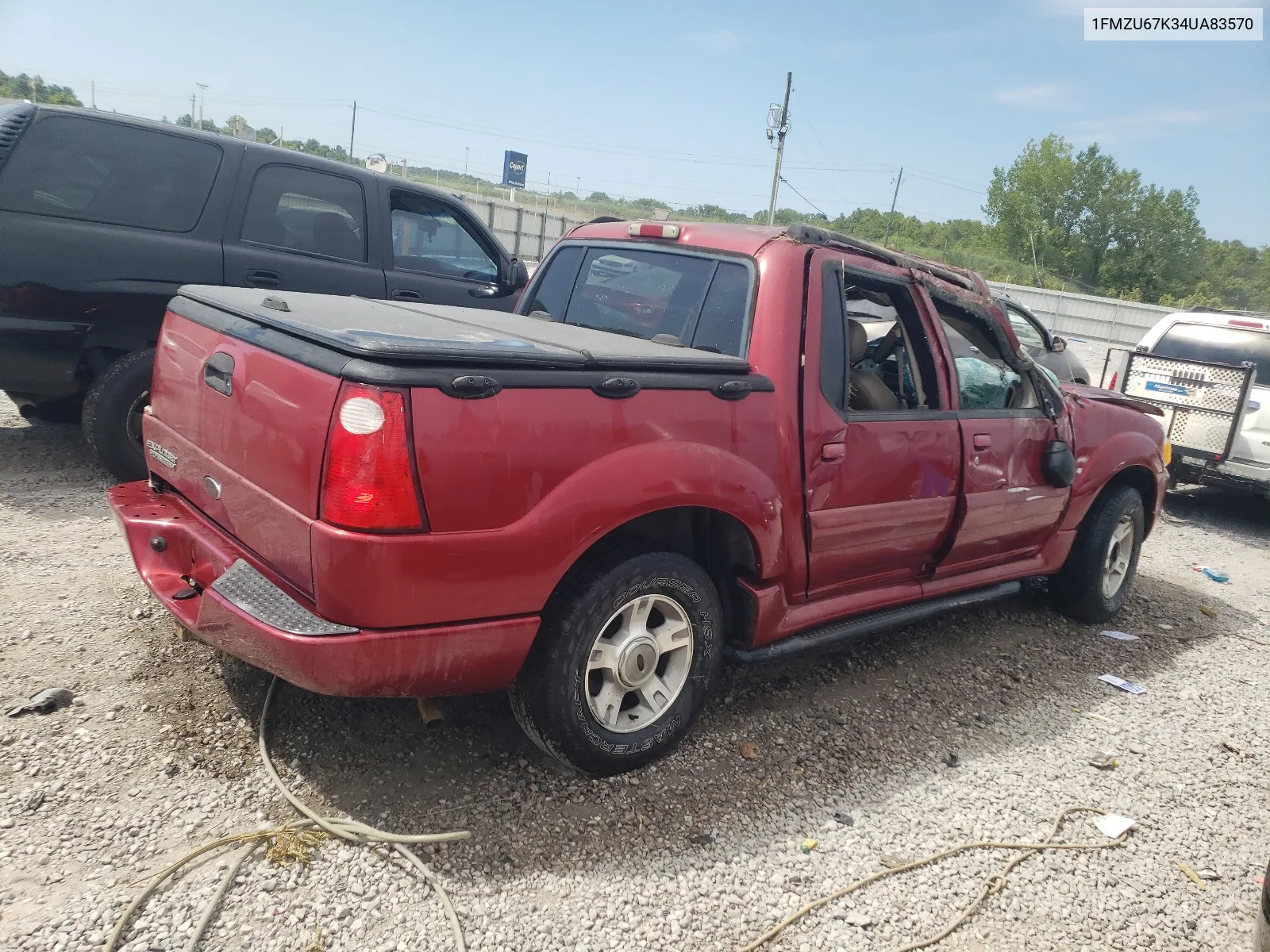 2004 Ford Explorer Sport Trac VIN: 1FMZU67K34UA83570 Lot: 66853824