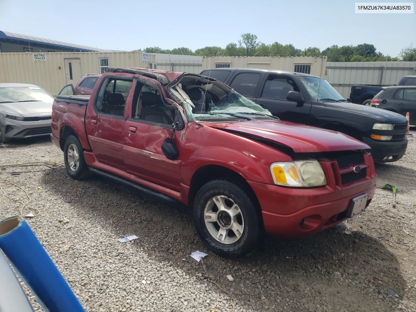 2004 Ford Explorer Sport Trac VIN: 1FMZU67K34UA83570 Lot: 66853824