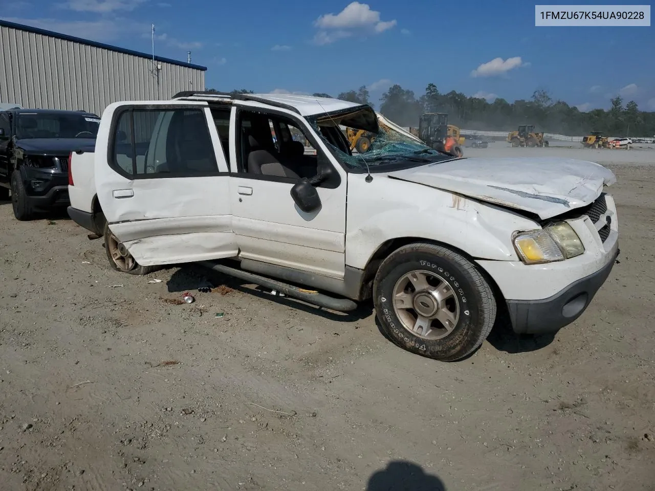 2004 Ford Explorer Sport Trac VIN: 1FMZU67K54UA90228 Lot: 67840124