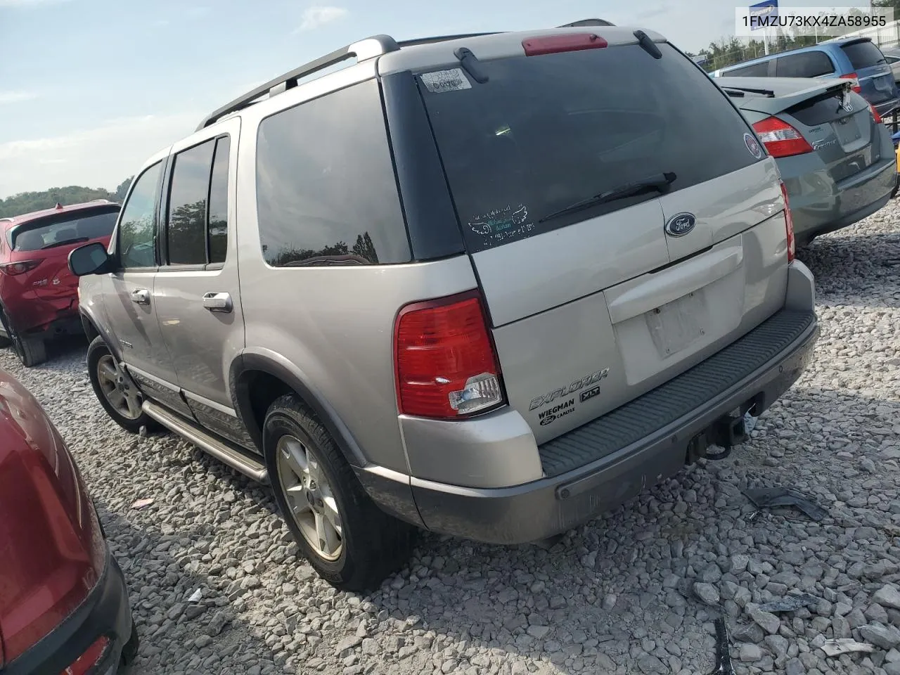 1FMZU73KX4ZA58955 2004 Ford Explorer Xlt