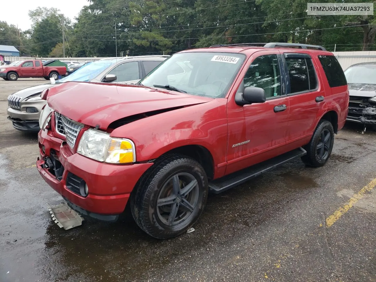 2004 Ford Explorer Xlt VIN: 1FMZU63K74UA37293 Lot: 69933284