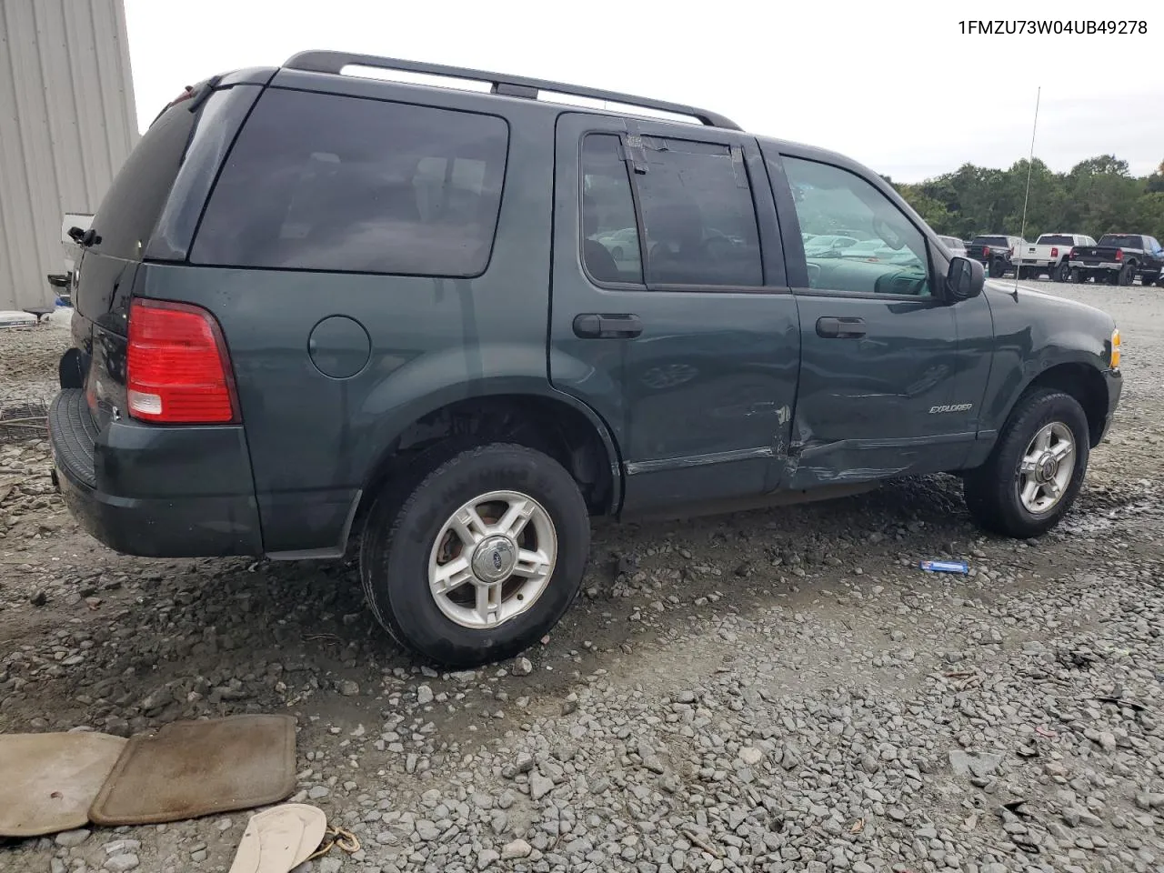 2004 Ford Explorer Xlt VIN: 1FMZU73W04UB49278 Lot: 70237734