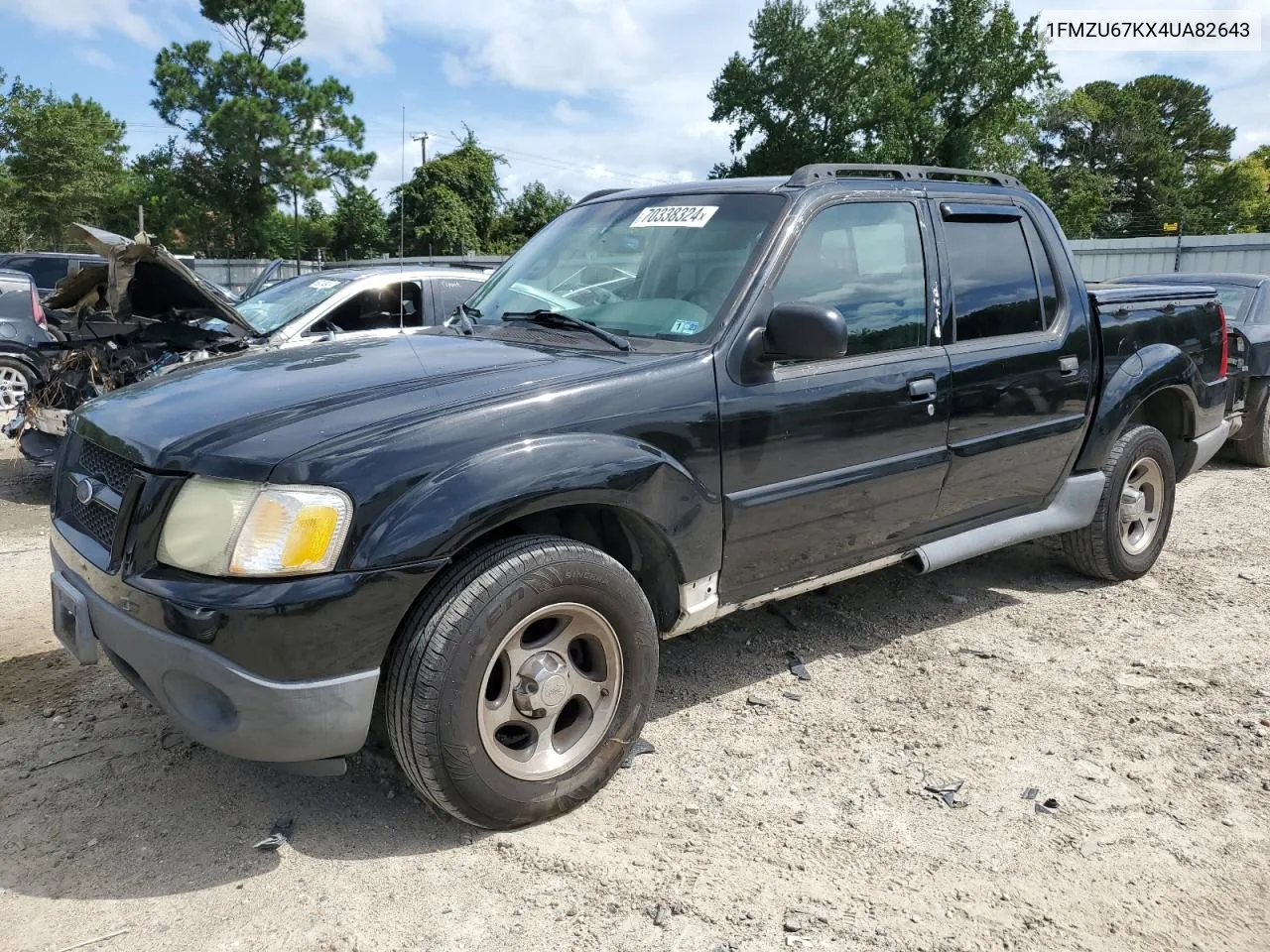 2004 Ford Explorer Sport Trac VIN: 1FMZU67KX4UA82643 Lot: 70338324