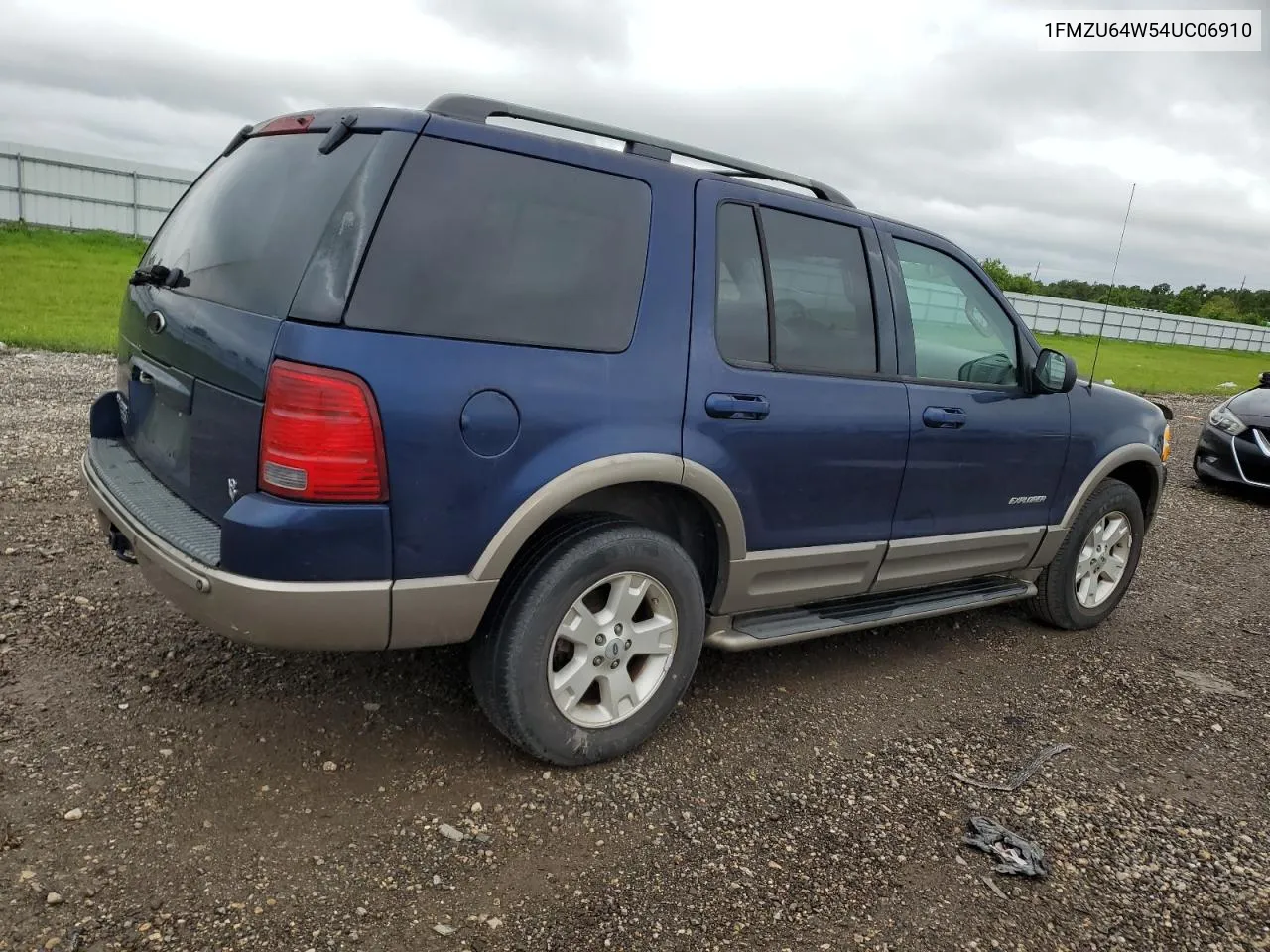 2004 Ford Explorer Eddie Bauer VIN: 1FMZU64W54UC06910 Lot: 70984024