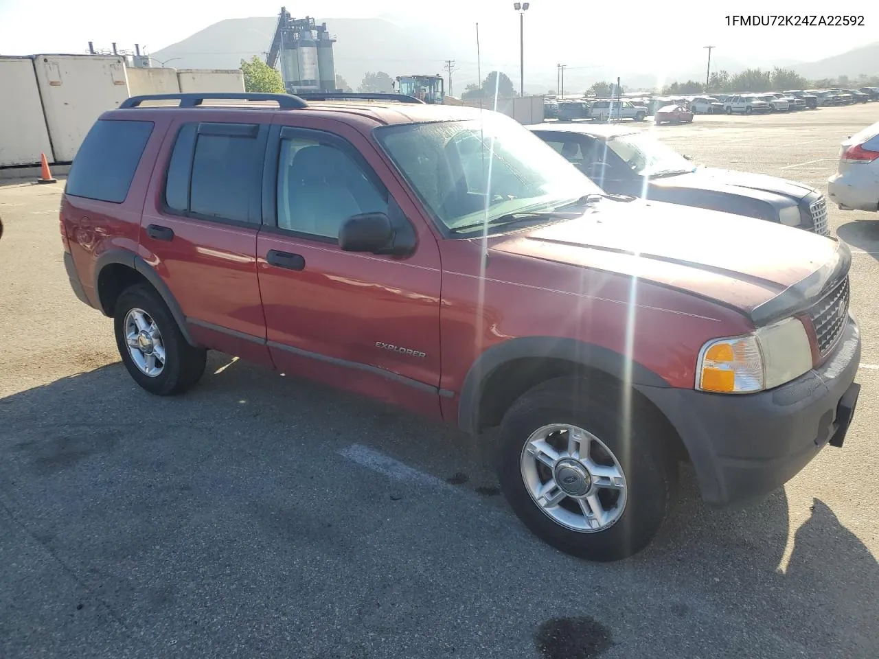 2004 Ford Explorer Xls VIN: 1FMDU72K24ZA22592 Lot: 71299824