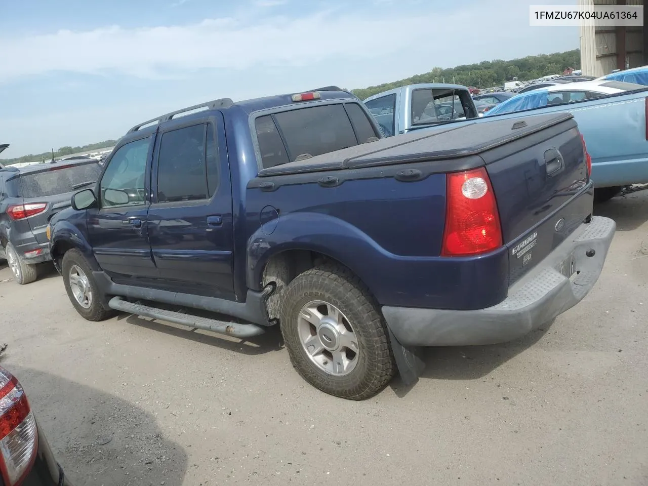 2004 Ford Explorer Sport Trac VIN: 1FMZU67K04UA61364 Lot: 71357834