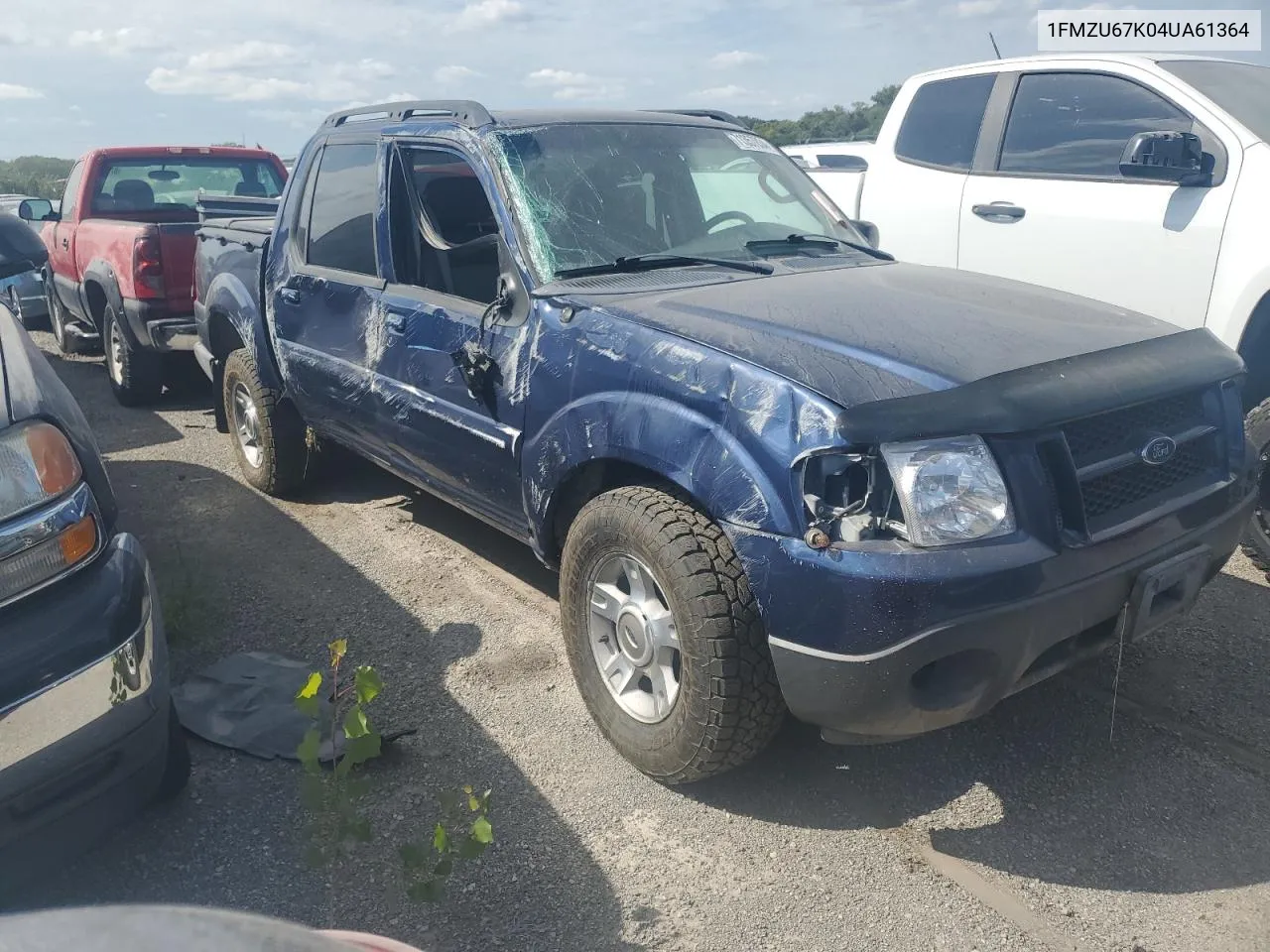 2004 Ford Explorer Sport Trac VIN: 1FMZU67K04UA61364 Lot: 71357834