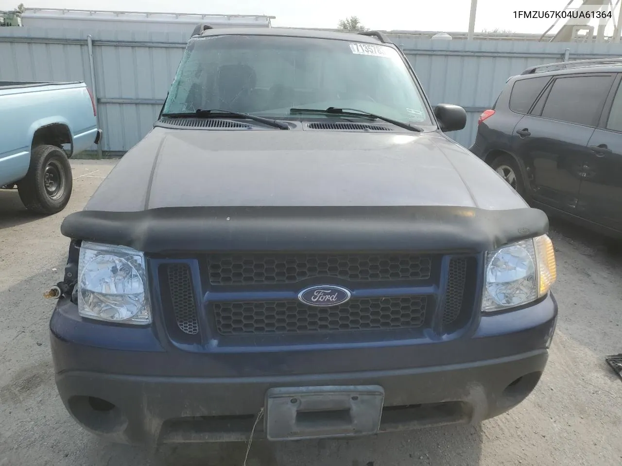 2004 Ford Explorer Sport Trac VIN: 1FMZU67K04UA61364 Lot: 71357834