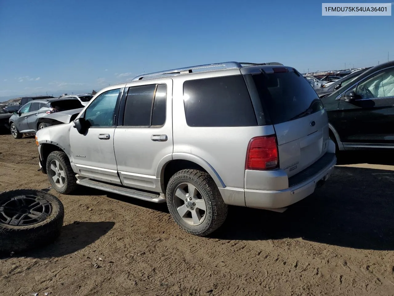 2004 Ford Explorer Limited VIN: 1FMDU75K54UA36401 Lot: 71855834