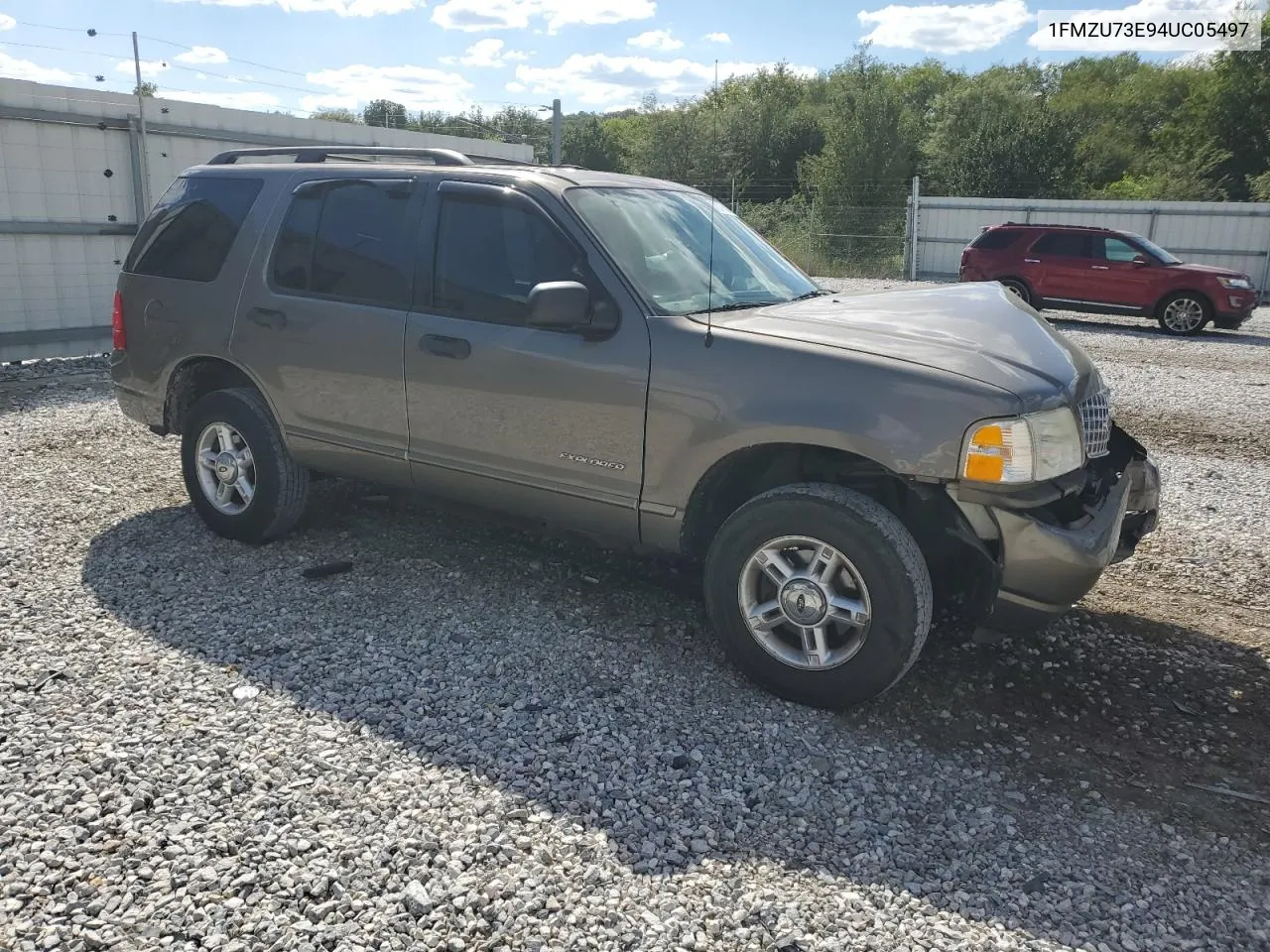 2004 Ford Explorer Xlt VIN: 1FMZU73E94UC05497 Lot: 73175304