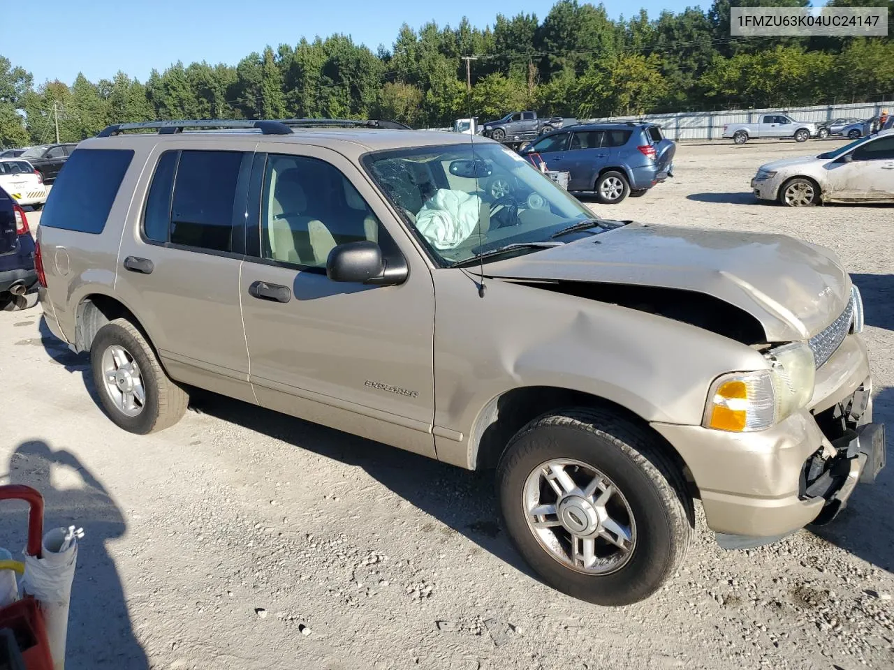 2004 Ford Explorer Xlt VIN: 1FMZU63K04UC24147 Lot: 73578244