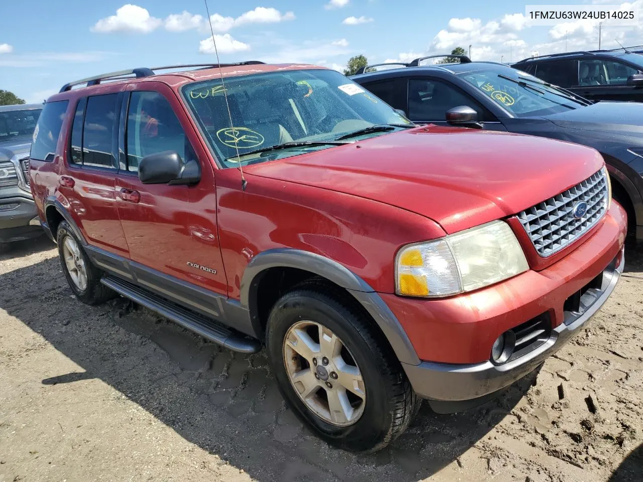 2004 Ford Explorer Xlt VIN: 1FMZU63W24UB14025 Lot: 73651434