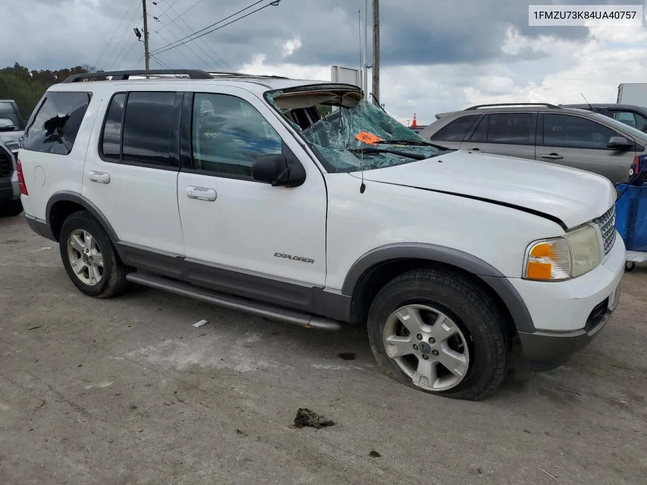 2004 Ford Explorer Xlt VIN: 1FMZU73K84UA40757 Lot: 73796904