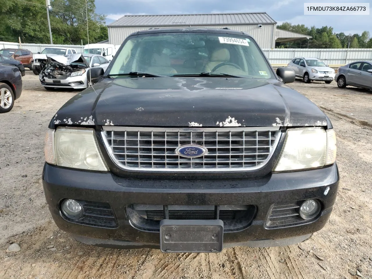 2004 Ford Explorer Xlt VIN: 1FMDU73K84ZA66773 Lot: 73994654