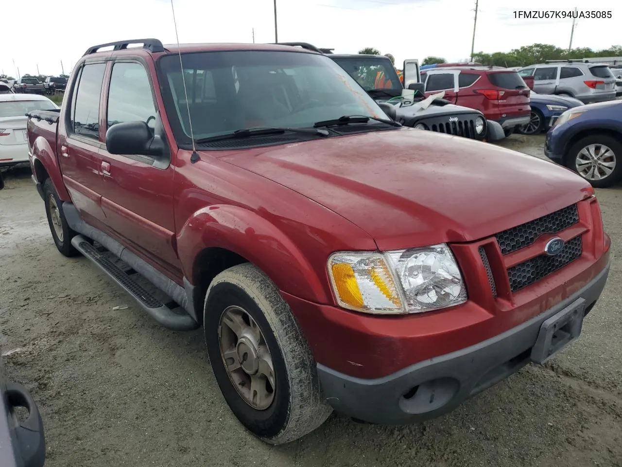 2004 Ford Explorer Sport Trac VIN: 1FMZU67K94UA35085 Lot: 74427584