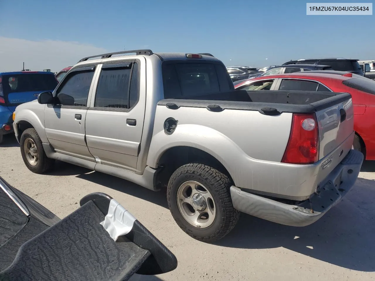 2004 Ford Explorer Sport Trac VIN: 1FMZU67K04UC35434 Lot: 74683094