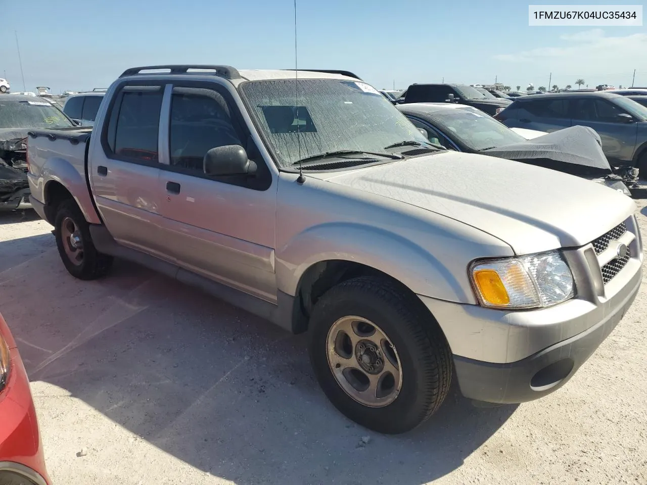 2004 Ford Explorer Sport Trac VIN: 1FMZU67K04UC35434 Lot: 74683094