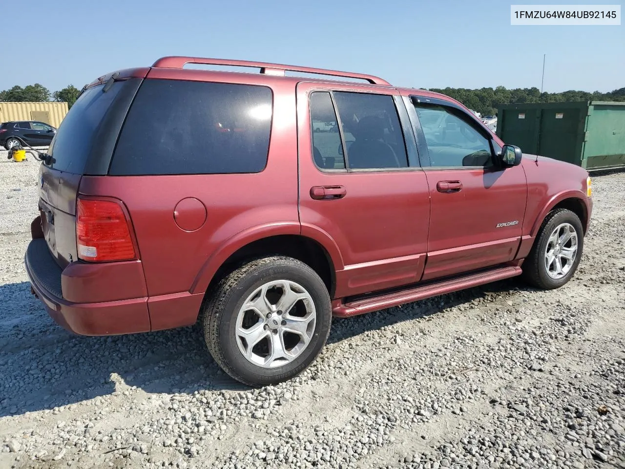 2004 Ford Explorer Eddie Bauer VIN: 1FMZU64W84UB92145 Lot: 74916324