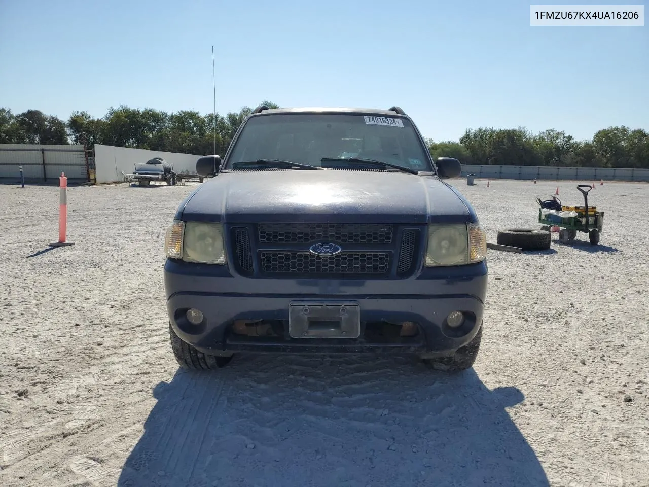 2004 Ford Explorer Sport Trac VIN: 1FMZU67KX4UA16206 Lot: 74916334