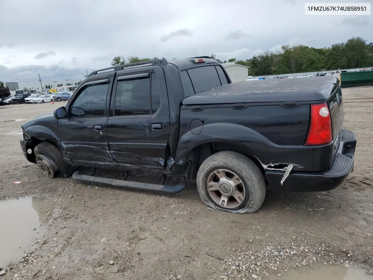 2004 Ford Explorer Sport Trac VIN: 1FMZU67K74UB58951 Lot: 74975654