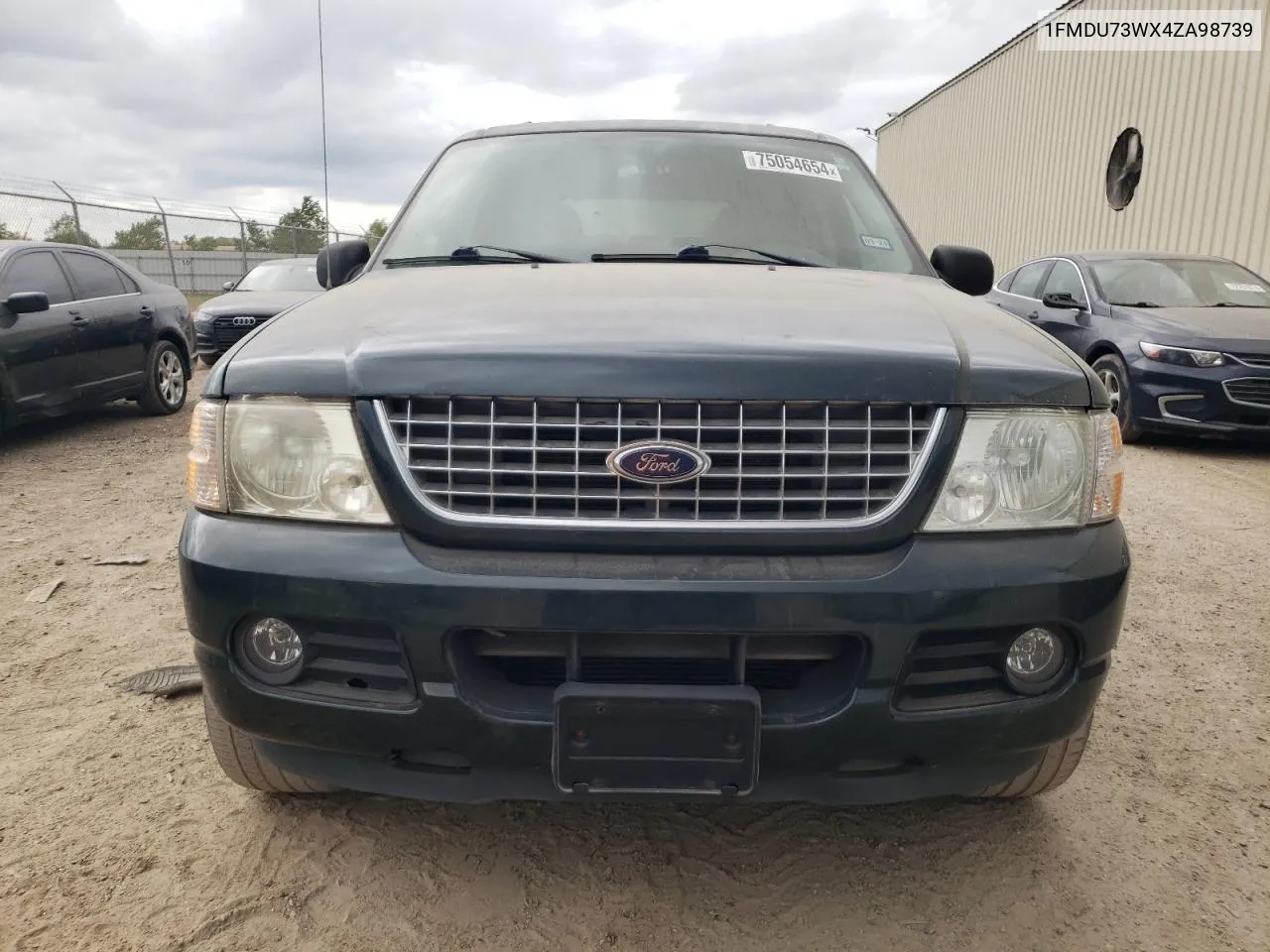 2004 Ford Explorer Xlt VIN: 1FMDU73WX4ZA98739 Lot: 75054654